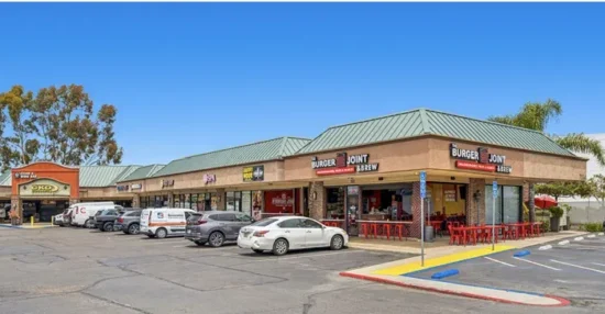 Miramar Plaza storefronts